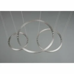 Luminaires Trio Suspensions|Suspension Trio-Leuchten Morrison LED Nickel mat, 1 lumière