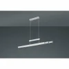 Luminaires Trio Éclairage Led|Suspension Trio-Leuchten Trajan LED Nickel mat, 3 lumières