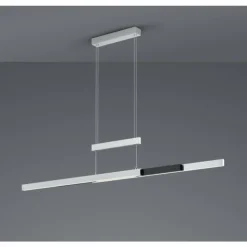 Luminaires Trio Éclairage Led|Suspension Trio-Leuchten Trajan LED Aluminium, 1 lumière
