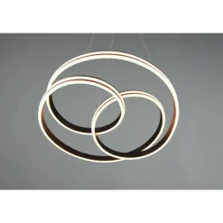 Luminaires Trio Éclairage Led|Suspension Trio-Leuchten Yara LED Noir, 1 lumière