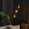 hofstein Suspensions|Suspension Turn Anthracite, 3 lumières
