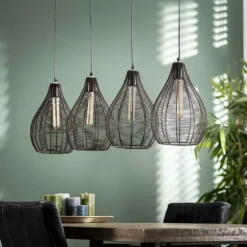 hofstein Suspensions|Suspension Vaiamonte, 4 lumières