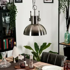 hofstein Suspensions|Suspension Vakern Noir, 1 lumière