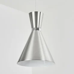 hofstein Suspensions|Suspension Vijes Nickel mat, 1 lumière
