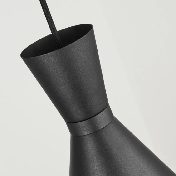 hofstein Suspensions|Suspension Vijes Noir, 3 lumières