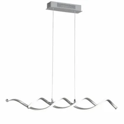 Luminaires Wofi Éclairage Led|Suspension Wofi BONNEY LED Nickel mat, 1 lumière