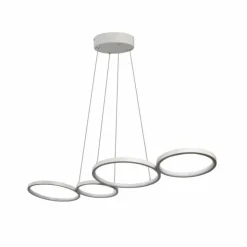 Luminaires Wofi Éclairage Led|Suspension WOFI VIKA LED Blanc, 1 lumière