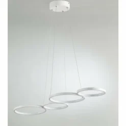 Luminaires Wofi Éclairage Led|Suspension WOFI VIKA LED Blanc, 1 lumière