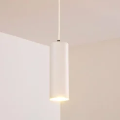 hofstein Suspensions|Suspension Zuoz Blanc, 1 lumière