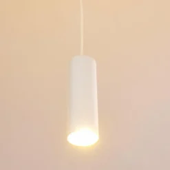 hofstein Suspensions|Suspension Zuoz Blanc, 1 lumière
