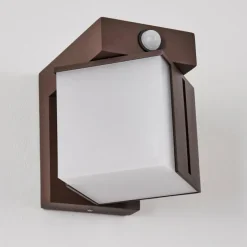 Swanek Lampe murale d´extérieur, Applique murale LED Rouille, 1 lumière, Détecteur de mouvement