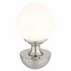 Luminaires Globo Lighting Éclairage Led|Tabina Lampe à poser LED Nickel mat, 1 lumière