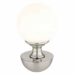 Luminaires Globo Lighting Éclairage Led|Tabina Lampe à poser LED Nickel mat, 1 lumière