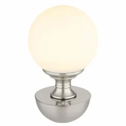 Luminaires Globo Lighting Éclairage Led|Tabina Lampe à poser LED Nickel mat, 1 lumière