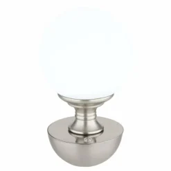 Luminaires Globo Lighting Éclairage Led|Tabina Lampe à poser LED Nickel mat, 1 lumière