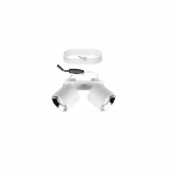 Luminaires Trio Spots Et Projecteurs|Trio GUAYANA Plafonnier Blanc, 2 lumières