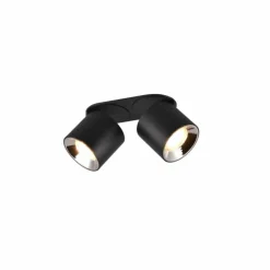 Luminaires Trio Spots Et Projecteurs|Trio GUAYANA Plafonnier Noir, 2 lumières