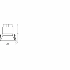 Luminaires Ledvance Luminaires Encastrés|Twist Spot encastrable LED Blanc, 1 lumière