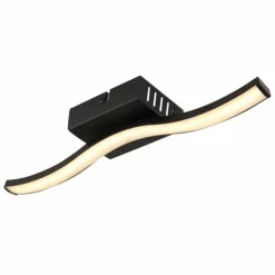 Luminaires Globo Lighting Éclairage Led|Tyler Plafonnier LED Noir, 1 lumière