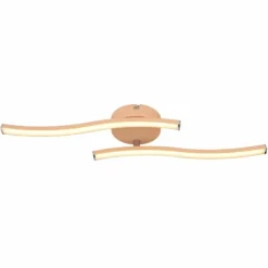 Luminaires Globo Lighting Éclairage Led|Tyler Plafonnier LED Rose, 1 lumière