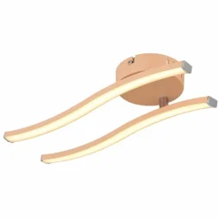 Luminaires Globo Lighting Éclairage Led|Tyler Plafonnier LED Rose, 1 lumière