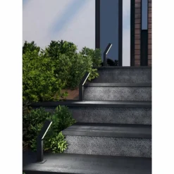 UGENTO Lampadaire d'extérieur Luminaires Eglo LED Noir, 2 lumières