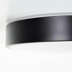 Vadin Plafonnier Luminaires Brilliant LED Noir, 1 lumière, Télécommandes