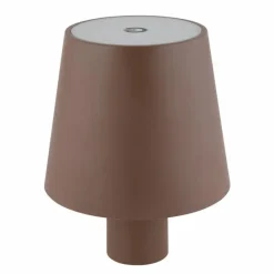 Vannie Lampe à poser Luminaires Globo Lighting LED Brun, 1 lumière
