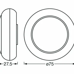 Luminaires Ledvance Éclairage Led|veilleuse LEDVANCE DO-IT Blanc, 1 lumière, Télécommandes, Changeur de couleurs