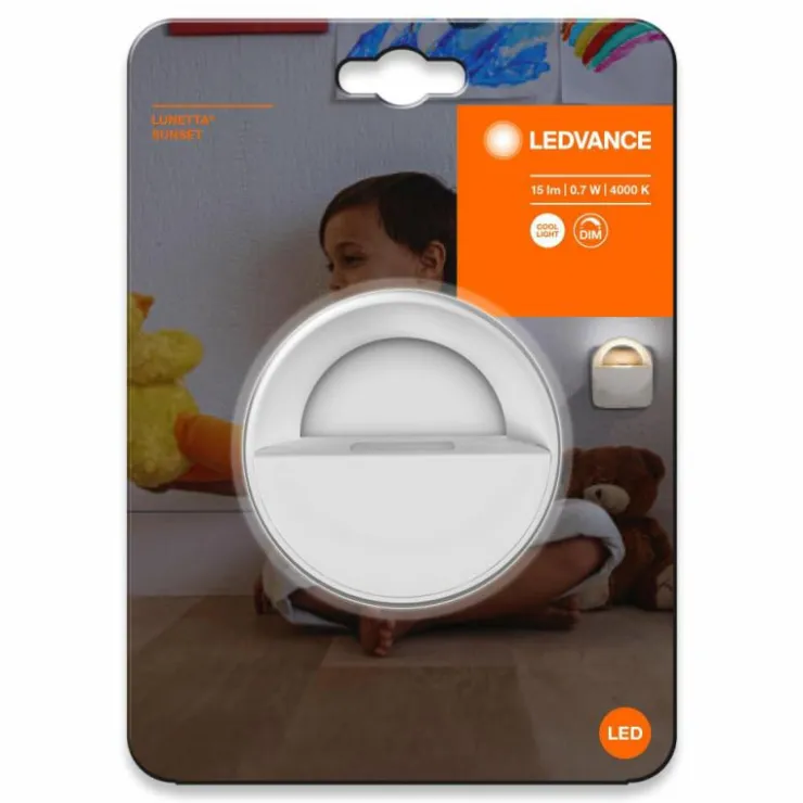 Luminaires Ledvance Éclairage Led|veilleuse LEDVANCE LUNETTA Blanc, 1 lumière
