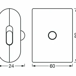 Luminaires Ledvance Éclairage Led|veilleuse LEDVANCE NIGHTLUX Blanc, 1 lumière, Détecteur de mouvement