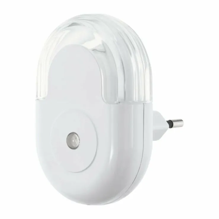Luminaires Eglo Éclairage Led|Veilleuse pour prise électrique Eglo TINEO LED Blanc, 1 lumière, Détecteur de mouvement