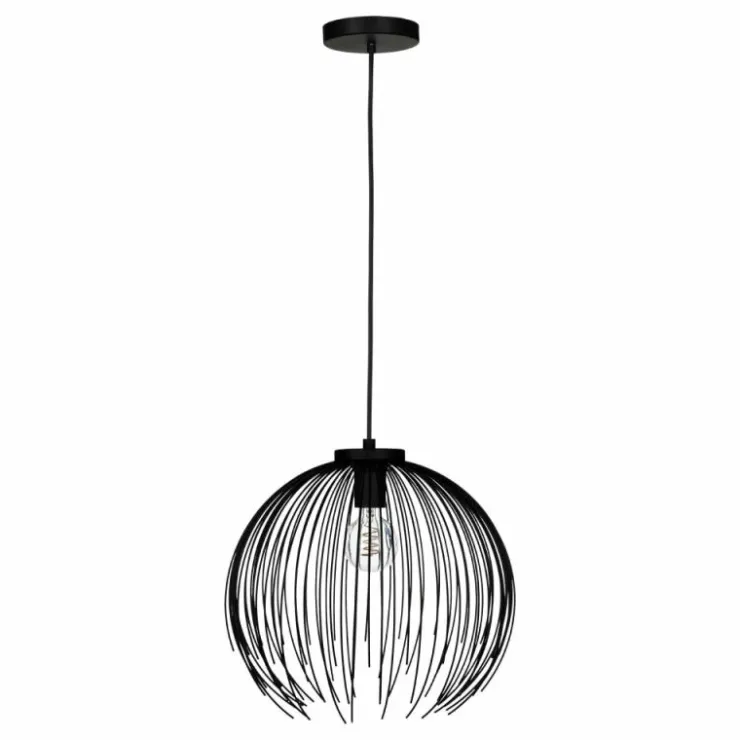 Luminaires Eglo Suspensions|VENEZUELA Suspension Noir, 1 lumière