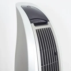 Ventilateur Benidorm Noir, Argenté, Télécommandes