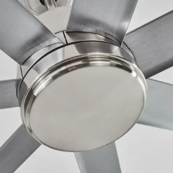 Ventilateur de plafond Aargaard Acier inoxydable, Télécommandes