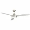 Ventilateur de plafond Eglo SESIMBRA LED Nickel mat, 1 lumière