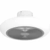 Ventilateur de plafond Eglo SAYULITA LED Gris, Blanc, 3 lumières