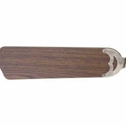 Ventilateur de plafond Globo Champion Vieux laiton, Bois foncé, 1 lumière