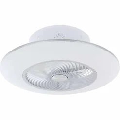 Ventilateur de plafond Globo KELLO LED Blanc, 1 lumière