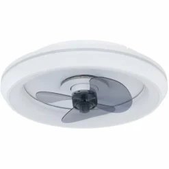 Ventilateur de plafond Globo JOEY LED Blanc, 1 lumière, Télécommandes