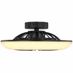 Ventilateur de plafond Globo LAFEE LED Noir, 1 lumière