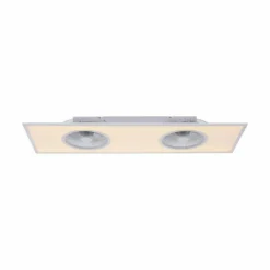 Ventilateur de plafond Leuchten Direkt FLAR-AIR LED Blanc, 1 lumière, Télécommandes