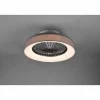 Ventilateur de plafond Reality Farsund LED Gris, 1 lumière, Télécommandes
