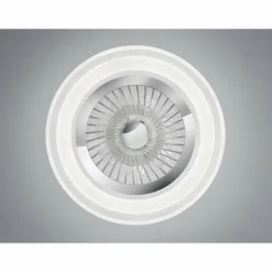 Ventilateur de plafond Reality Flaga LED Blanc, 1 lumière, Télécommandes