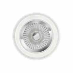 Ventilateur de plafond Reality Flaga LED Blanc, 1 lumière, Télécommandes