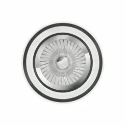 Ventilateur de plafond Reality Flaga LED Noir, 1 lumière, Télécommandes