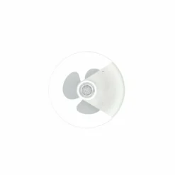 Ventilateur de plafond Reality Borgholm LED Blanc, 1 lumière, Télécommandes