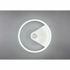 Ventilateur de plafond Reality Borgholm LED Blanc, 1 lumière, Télécommandes