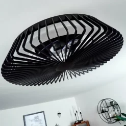 Ventilateur de plafond Rivarotta LED Blanc, 1 lumière, Télécommandes