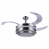 Ventilateur Globo CABRERA LED Nickel mat, 1 lumière, Télécommandes